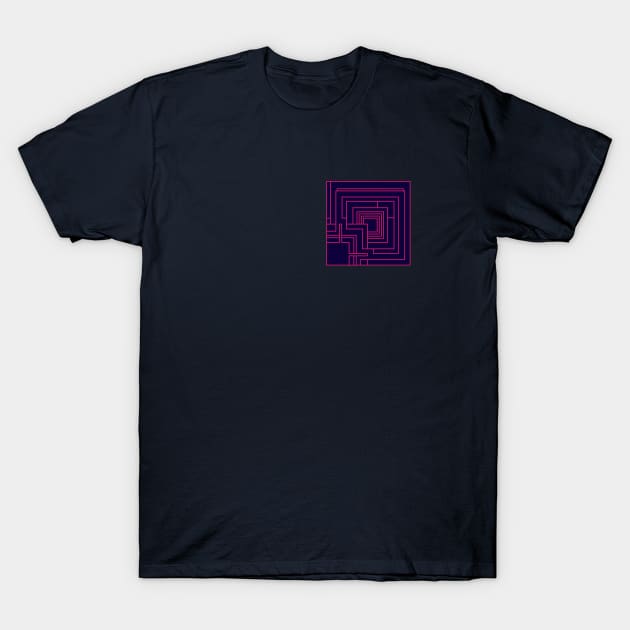 Dystopian Tile T-Shirt by chriskirknielsen